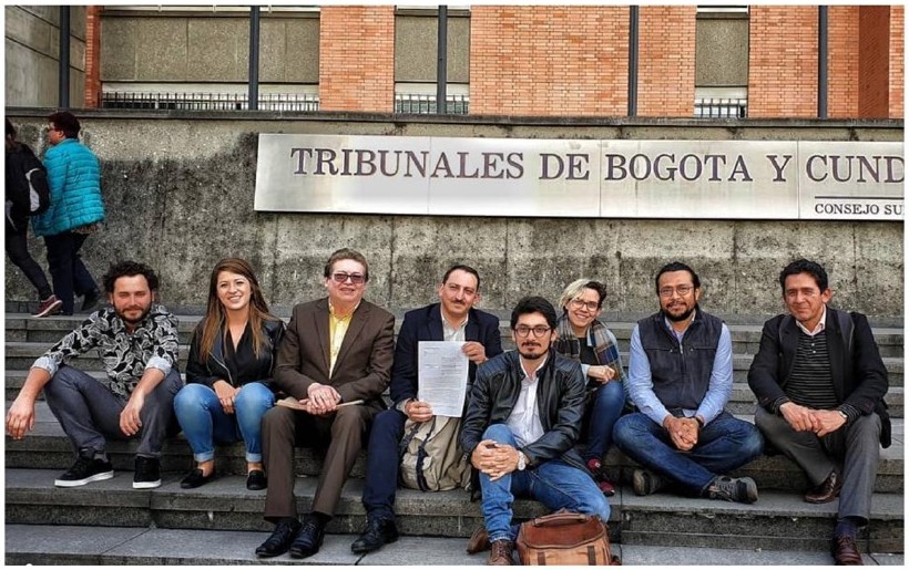 Litigation team at the Tribunales de Bogotá, Consejo Superior de la Judicatura, Colombia
